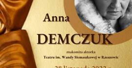Spotkanie z aktorką Anną Demczuk