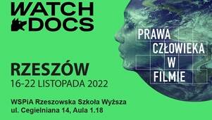 Festiwal Watch Docs po raz piętnasty zawita do Rzeszowa  