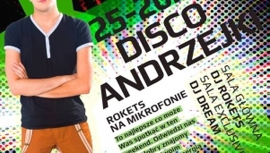 Disco Andrzejki Rokets na mikrofonie