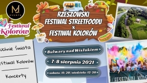 Rzeszowski Festiwal StreetFoodu x Festiwal Kolorów