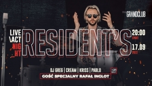 Residents Night + Live Act 