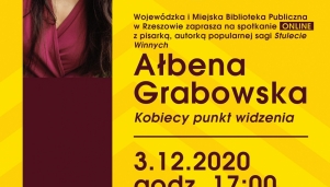 Spotkanie z pisarką Ałbeną Grabowską
